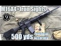 M16A4 Iron Sights to 500yds: Practical Accuracy (BCM upper)