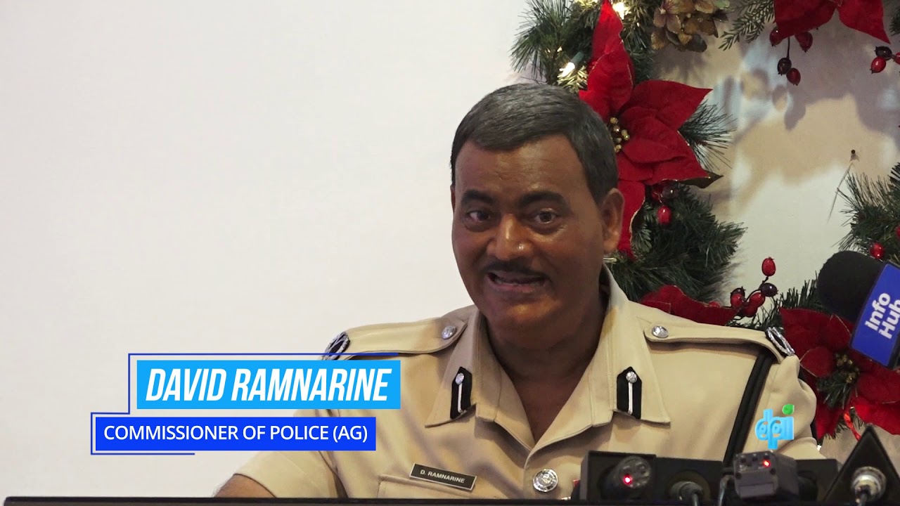David Ramnarine, Commission of Police (ag),  provides statistics on other serious crimes.