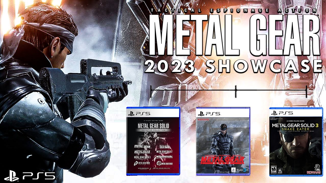 PlayStation Showcase LIVE start time - Metal Gear 3, Classic