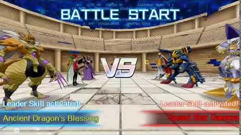 MetalGarurumon-X + Speed Star Gamma (Digimon Links Colosseum)