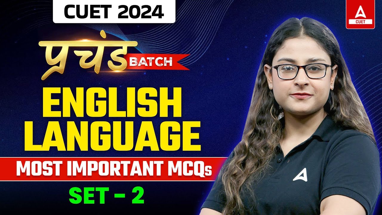 CUET 2024 English Most Important MCQ's Questions | Set 2 | By Nikita Ma ...