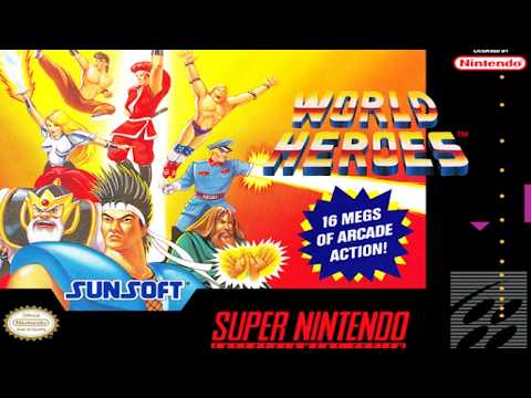WORLD HEROES (Super Nintendo) ATÉ ZERAR