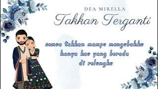 Takkan terganti ( karaoke Lyric Original key) - Dea Mirella