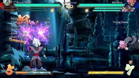 DBFZ Zamasu BnBs w/ Janemba and Gotenks assist