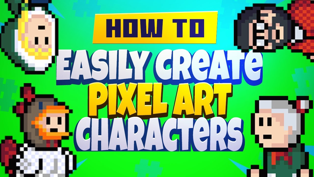 How To Pixel Art Tutorials [13] - Draw 32x32 Character (Part 1) 