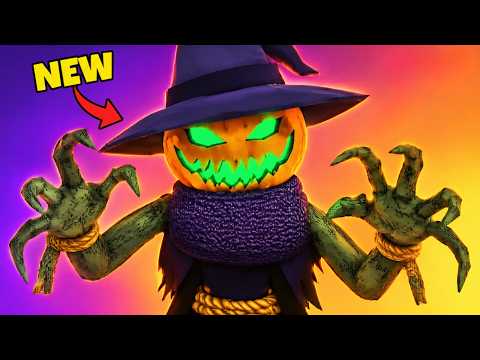 NEW SCARECROW HAPPY!! | New Halloween Update in 99 Nights in the Forest ROBLOX