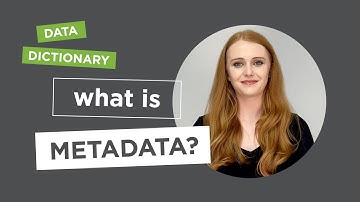 DATA DICTIONARY: What is Metadata?