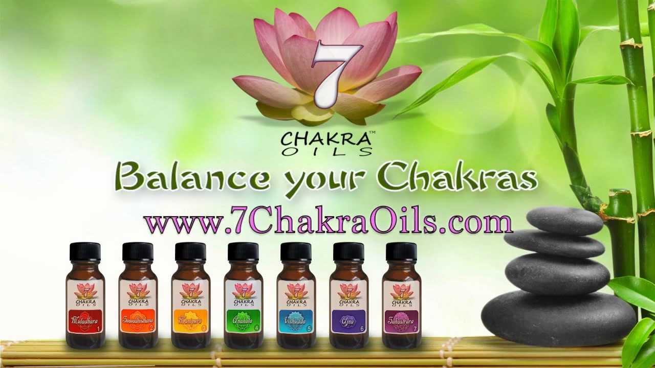 ESSENTIAL OILS FOR CHAKRA BALANCING - 7 Chakra Oils - YouTube