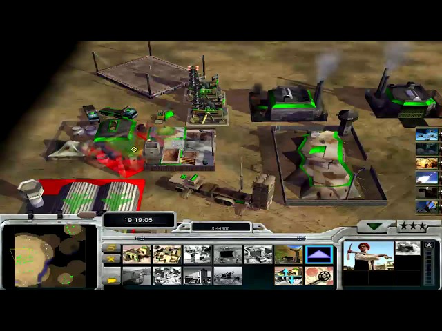 C&C Generals Project Raptor mod : Challenge Militia Vs Juhziz 2/2
