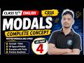 Modals Tricks & Rules Class 12 CBSE | English Grammar Lecture 4 by Shabbu Ansari