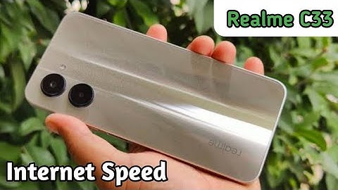 Show Net Speed In Realme C33, How To Show Internet Speed In Realme C33, Realme C33