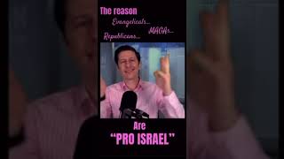 David Pakman explains why modern evangelicals support Israel. #shorts #usa #israel #christian #fyp