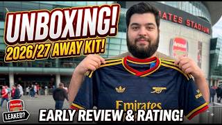 Unbox Arsenal’s new 2026 27 Away Kit With Me