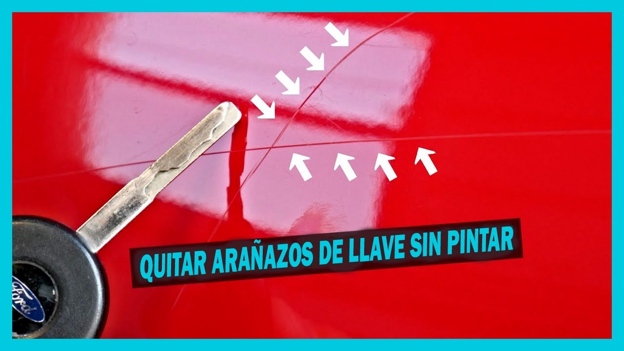 ARAÑAZOS EN EL COCHE: El truco casero para eliminar arañazos y marcas del  coche y dejar como nueva tu carrocería