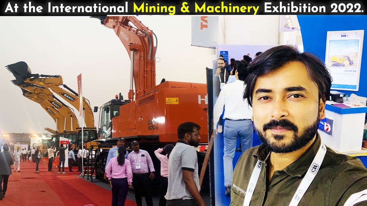 International Mining & Machinery Exhibition 2022 at Eco Park, Kolkata