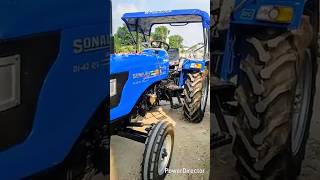 Tractor Sonalika 42 Hp Rx42 with Trolley Race #shorts ❤️