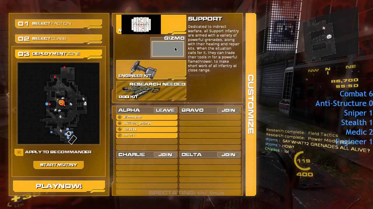 Nuclear Dawn - Gameplay (Linux)