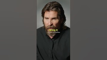 Christian Bale LOVES a Challenge #shorts #christianbale #batman