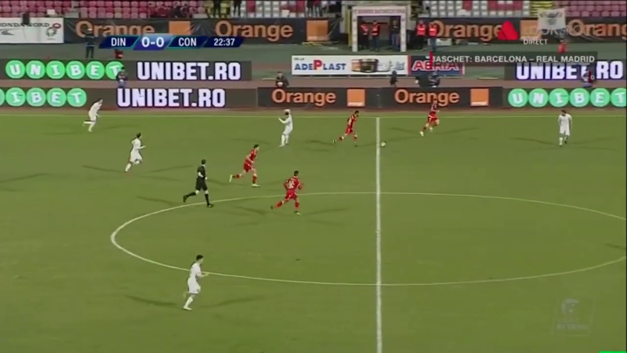 Ropotan are prima ocazie a meciului Dinamo Bucuresti - Concordia Chiajna liga 1 clasament