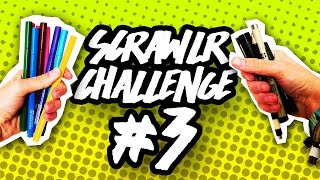 RANDOM SCRIBBLE BECOMES ... ?! || Scrawlr Challenge #3