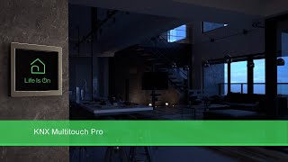 Sequenz – Schneider Electric KNX Multitouch Pro #3dproductanimation #digitaltwin