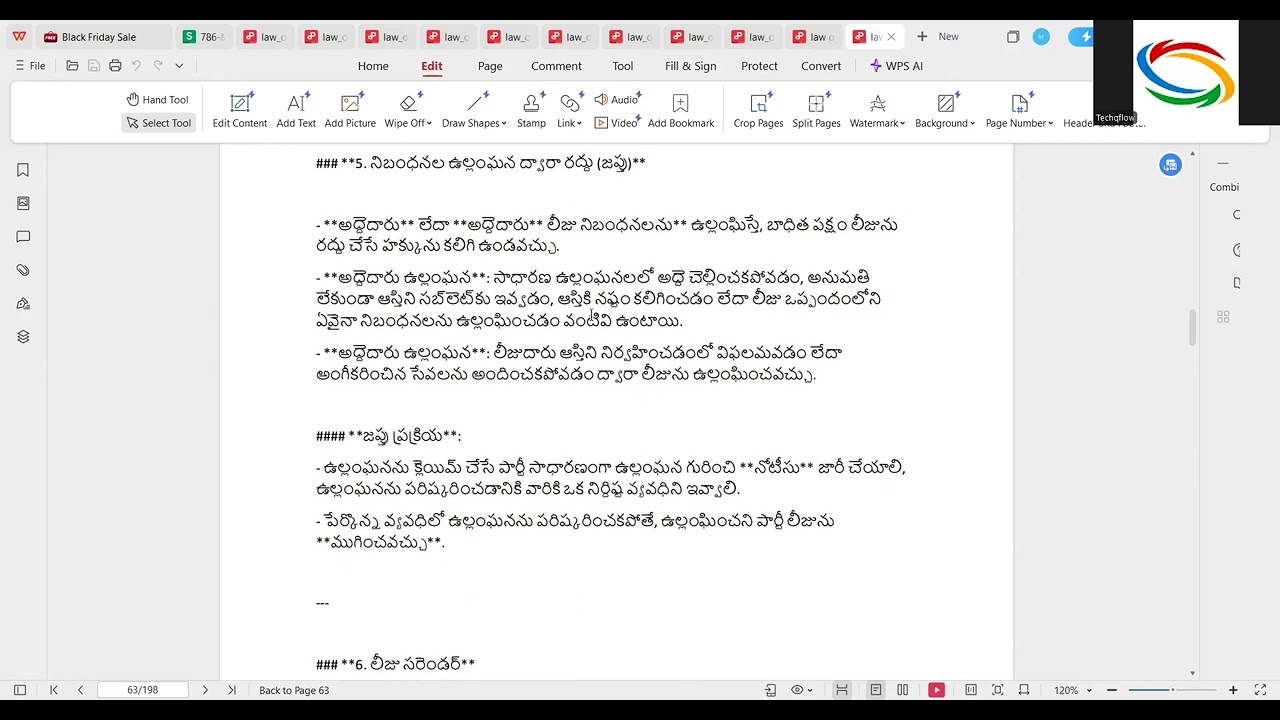 3 Lease Essentials,Rights,Liabilities and Termination Mudes of Termination of Lease Law in Property
