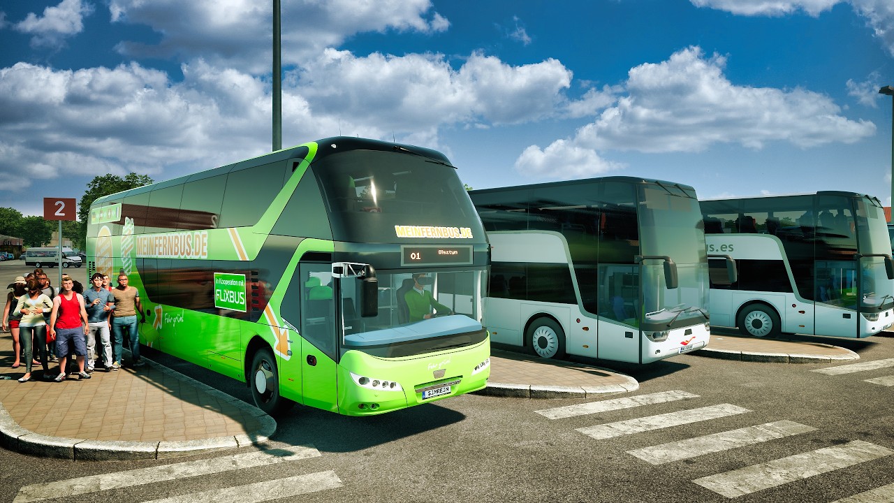 Fernbus Simulator | Neoplan Skyliner | GAMEPLAY | 4K Ultra HD !