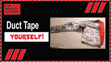 How to Make a Duct Tape Pattern Red Hood Cosplay (part 1)