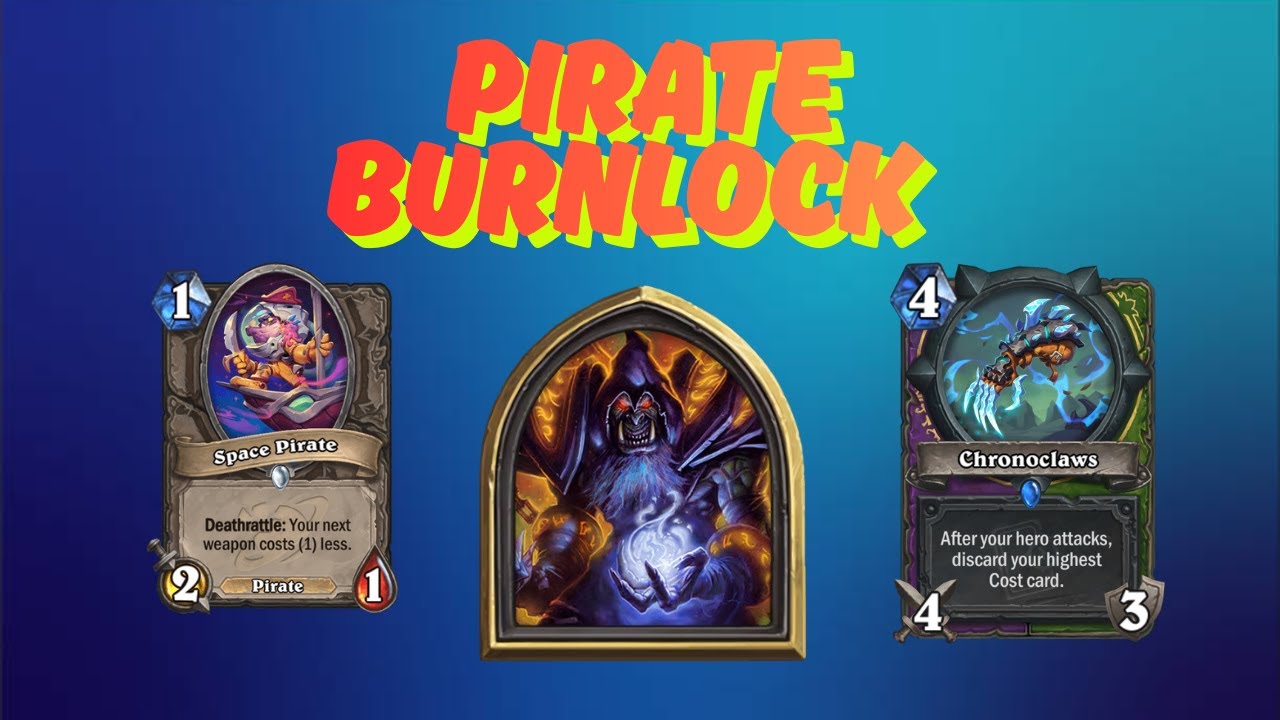 Pirate Burnlock gameplay in Legend | Wild Hearthstone