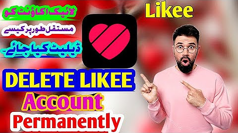 How to delete likee account permanently | Likee account delete kaise kare 2023 | Taseer Prince