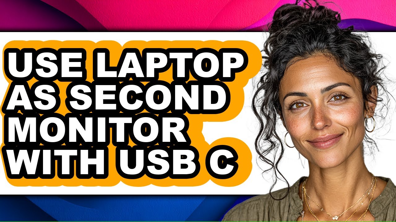 How to Use Laptop as Second Monitor with Usb C (updated)