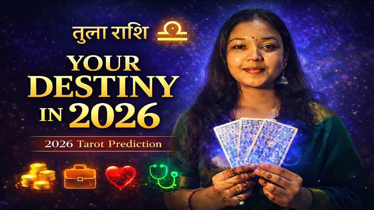तुला राशि 2026 Tarot Forecast 🔮 | Libra 2026 Your Destiny 🌈 Love 🧡 Career 👑 Money 💰Tarot Hindi