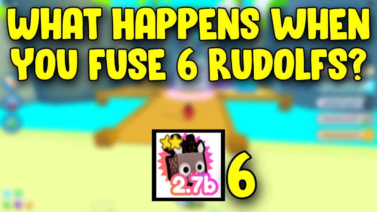 What happens when you fuse 6 Rudolphs? 