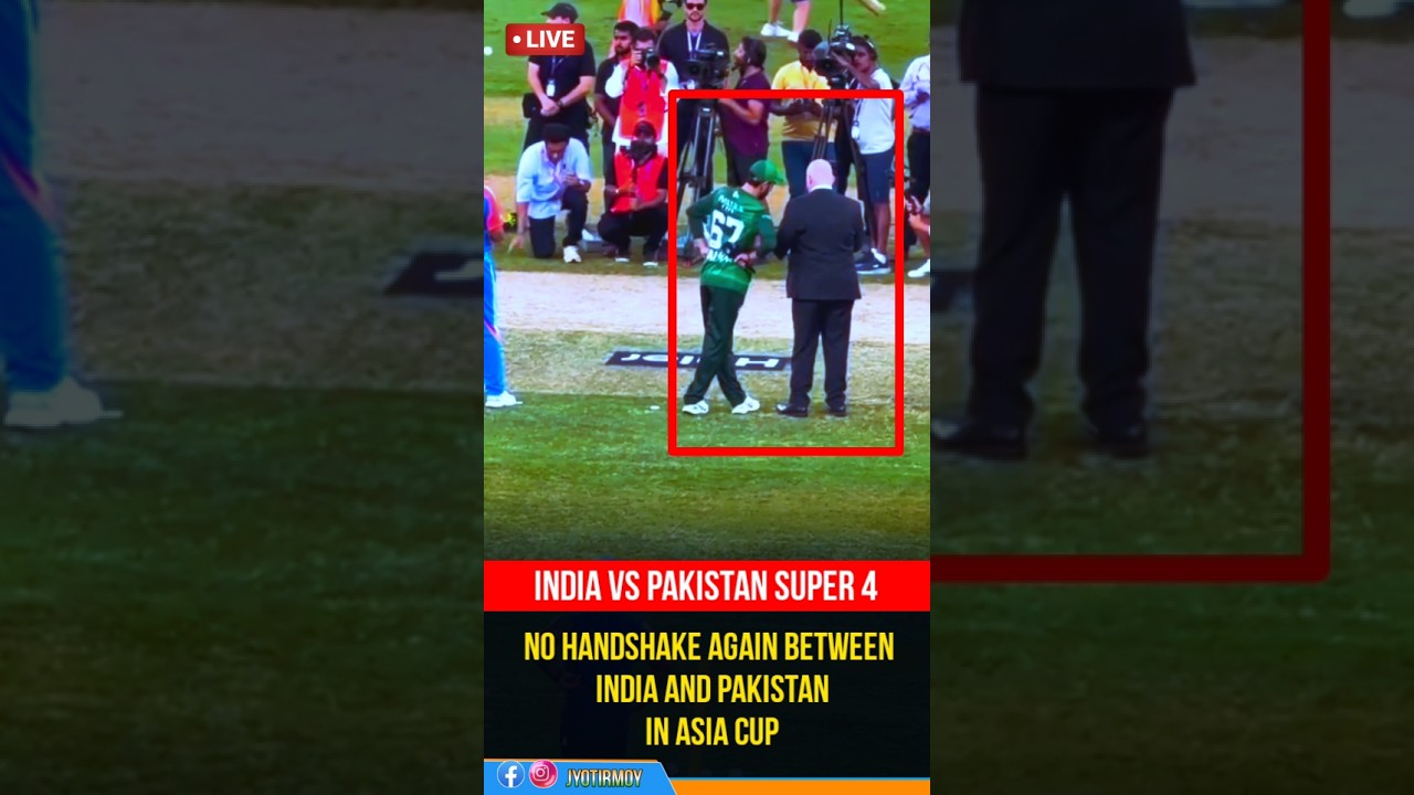 India Vs Pakistan Super 4 - Match Referee Andy Pycroft 🤣😂 