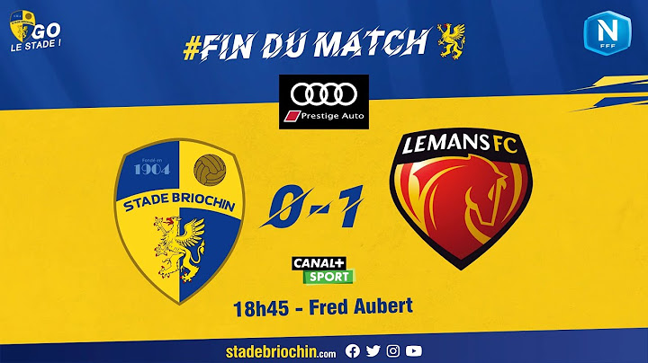 J31 | Stade Briochin 0-1 Le Mans FC : Le résumé