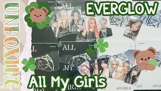 ~ Everglow - All My Girls 💚 | Распаковка ~