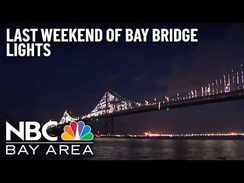 Video: Bay Lights en de San Francisco Bay Bridge