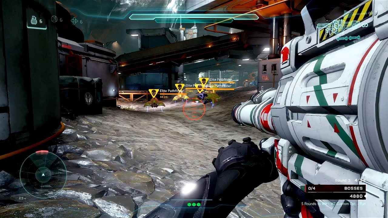 Halo 5 | Elite Pathfinders vs SPNKr EX (Firefight)