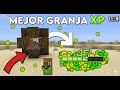 La Granja de XP MÁS FÁCIL - 30 NIVELES en 1 MINUTO - Minecraft Java 1.21+