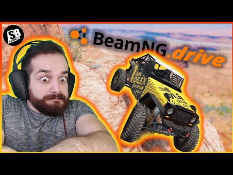 BeamNG Drive - მისიები საჭით  - ლამის კლდიდან გადავხტით 😂