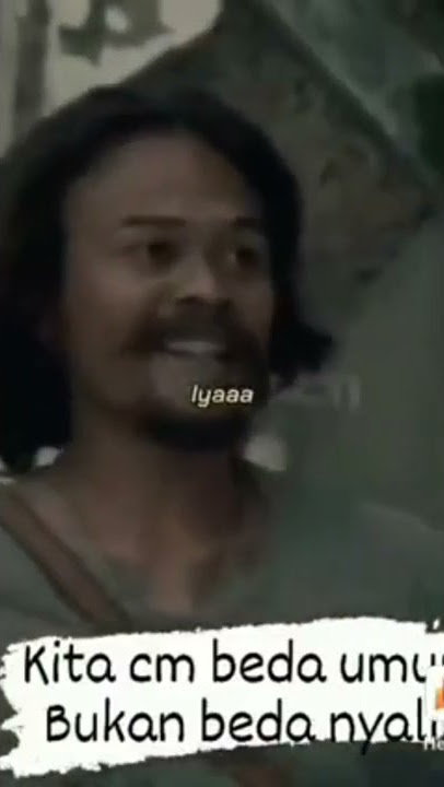 kita cuma beda umur tapi bukan beda nyali...?