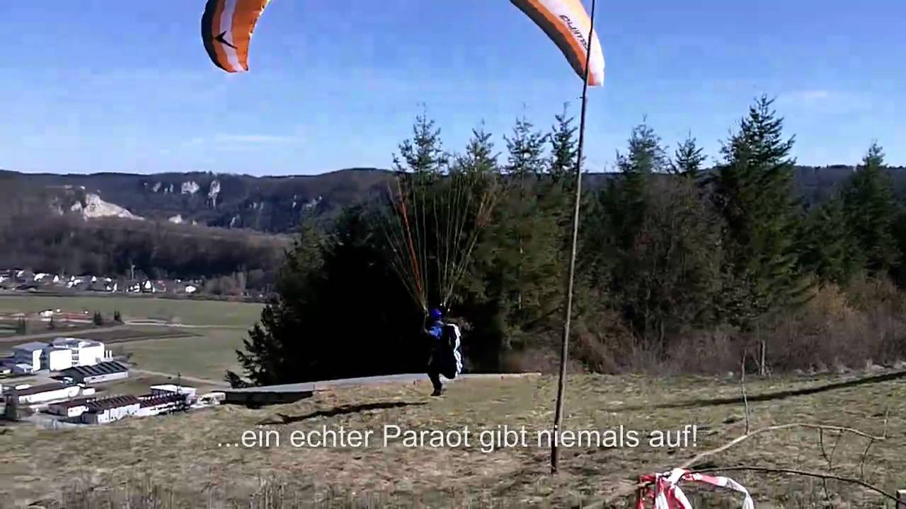 Paraoten am Startplatz Fridingen