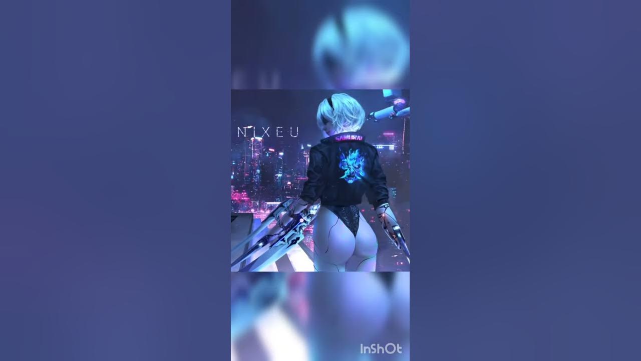Nier X Cyberpunk 77 Wallpaper Engine For Android Youtube