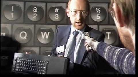 Sinclair QL Launch Press Conference 12.01.1984