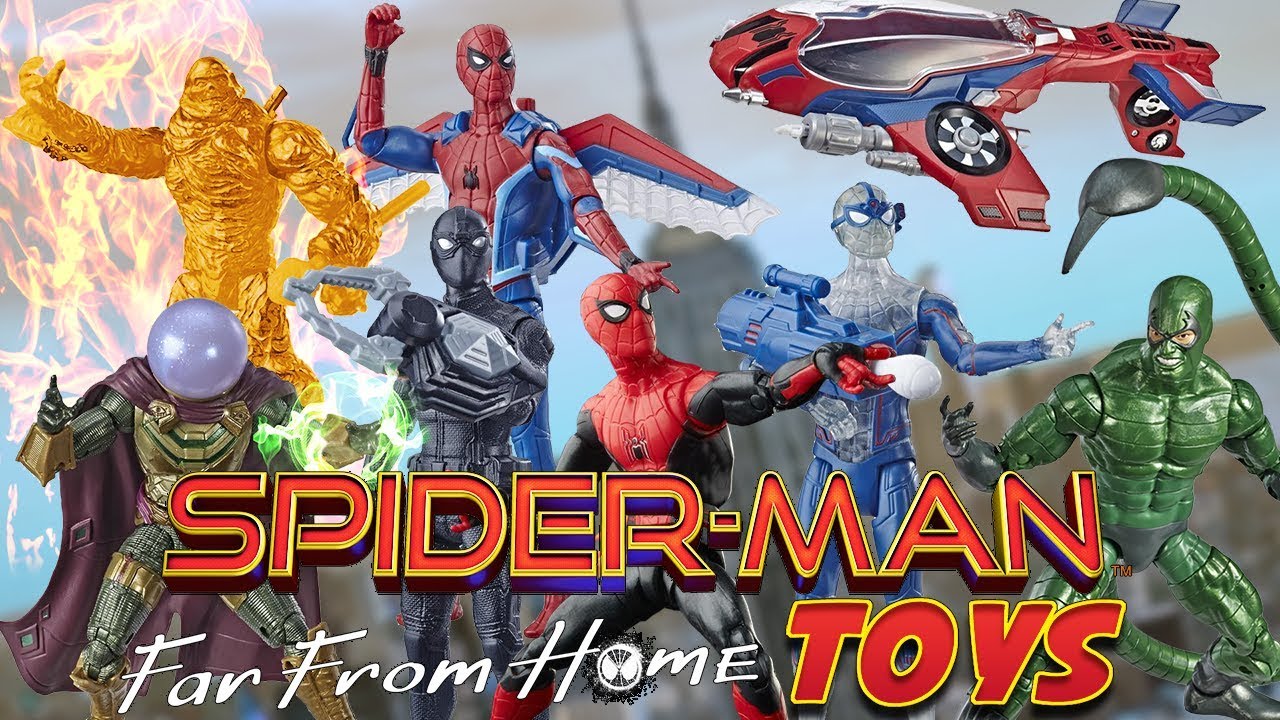 spiderman toy videos