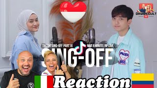 SING-OFF TIKTOK SONGS PART 9 @Eltasya Natasha Reaction and Analysis 🇮🇹Italian And Colombian🇨🇴 React