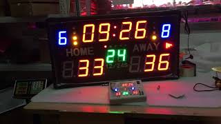 Led scoreboard in ganxin