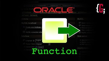 Crear funciones Oracle