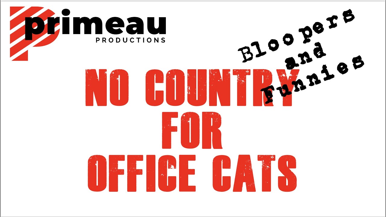 Primeau Productions - Bloopers and Funnies - No Country for Office Cats