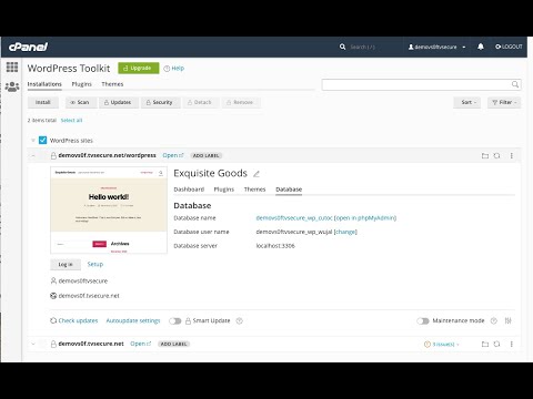 How to Use the WordPress Toolkit within cPanel, Part 2